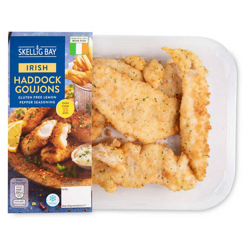 Lemon Pepper Haddock Goujons