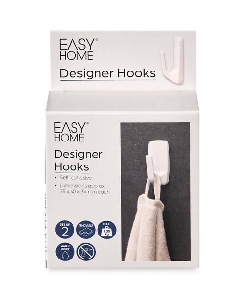 Front shot 2, Damage-Free Hanging Hooks