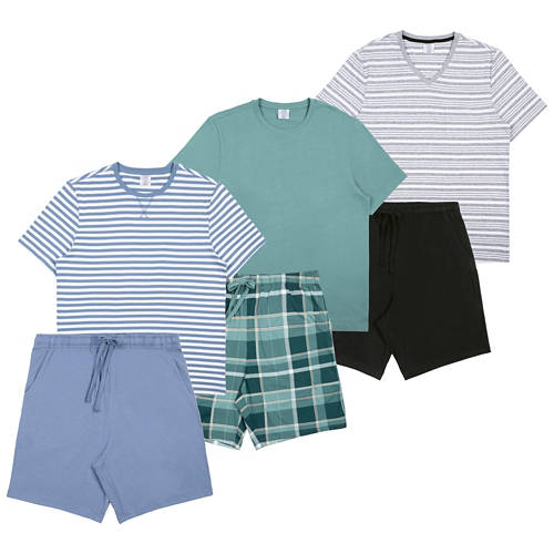 Gruppo 1, Pigiama da uomo, azzurro/a righe, M