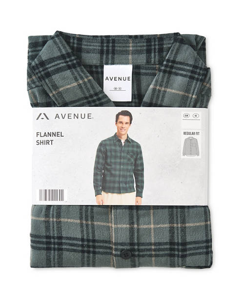 Front shot 2, Men's Flannel Shirt