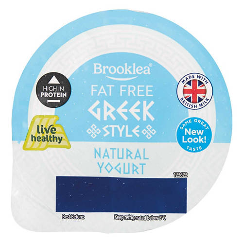 Front shot 2, Fat Free Greek Style Yogurt