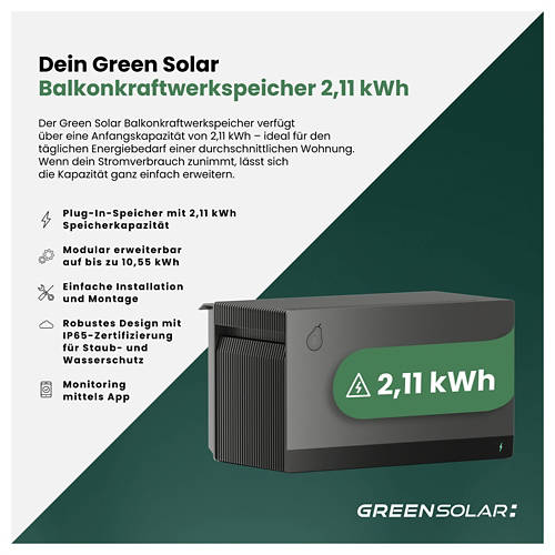 Details 1, Balkonkraftwerkspeicher 2,11 kWh
