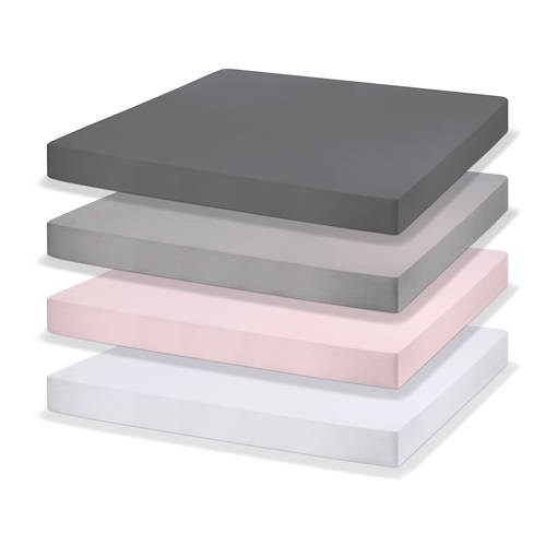 Gruppe 1, Supersoft Spannleintuch Doppelbett, Rosa