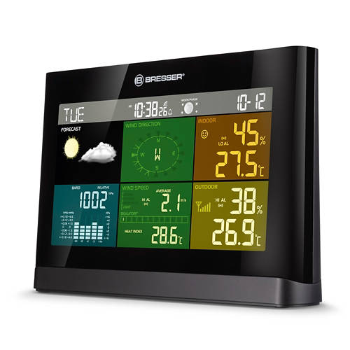 Details 1, 5in1 Comfort Wetterstation mit Farbdisplay