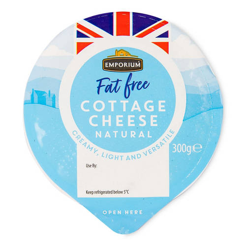 Fat Free Plain Cottage Cheese Product Image Front shot 01