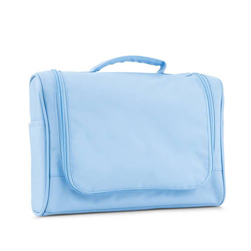 Dettagli 1, Borsa da viaggio per cosmetici, da appendere, blu