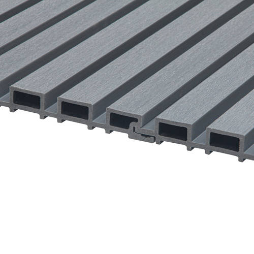 Details 2, Fassadenverkleidung DUVAR - 10 m² grau