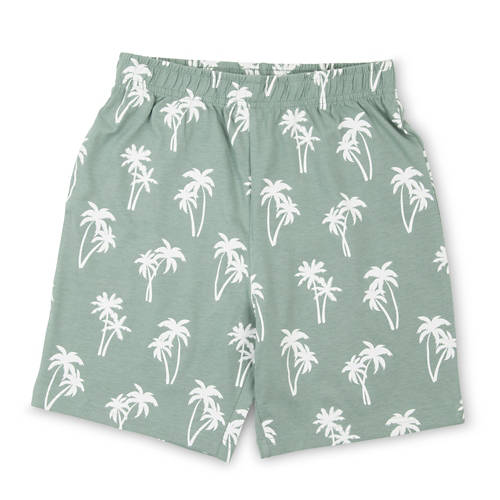 Détails 2, Pyjama d'été pour enfants, vert / imprimé, taille 122/128
