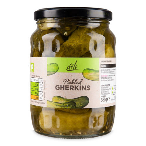 Pickled Gherkins with Chilli