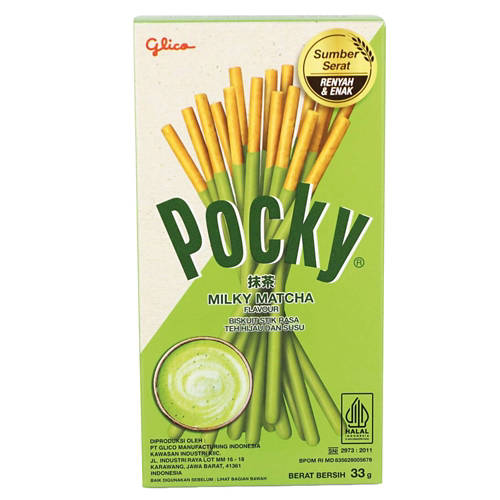 palčke z okusom, matcha