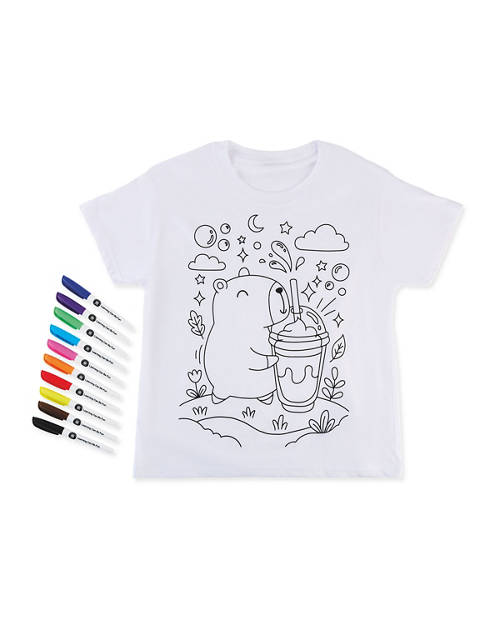 Front shot 2, Colour Your Own T-Shirt