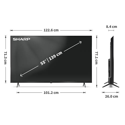 Details 5, 55" (139cm) 4K Ultra HD Google TV™ QLED