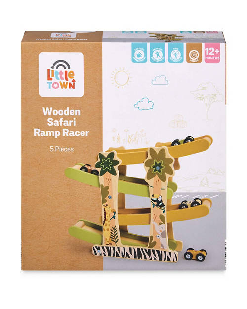 Front shot 2, Wooden Hammer/Ramp Racer Set