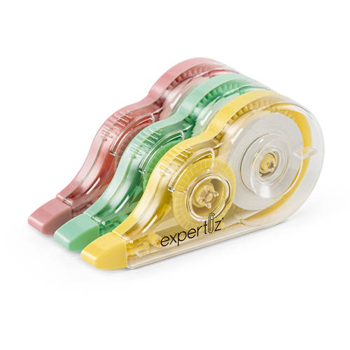 Vorderansicht 1, Korrekturroller, farbig sortiert