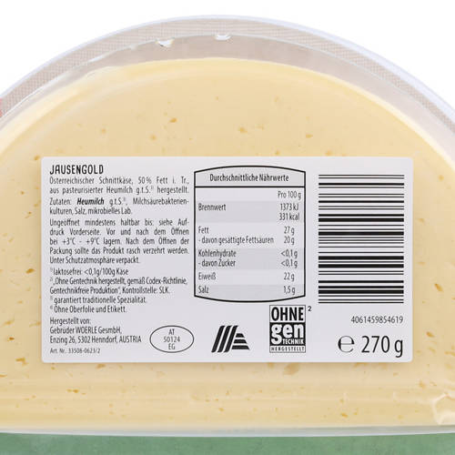 Details 1, Heumilchkäse, Jausengold