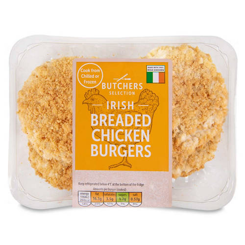 Breaded Chicken Burger 4 Pack