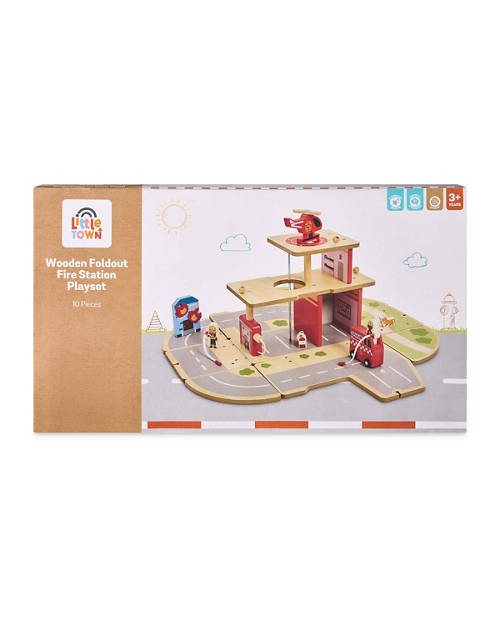 Front shot 2, Wooden Foldout Playset