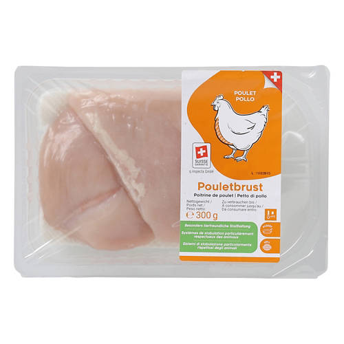 Vorderansicht 2, Pouletbrüste
