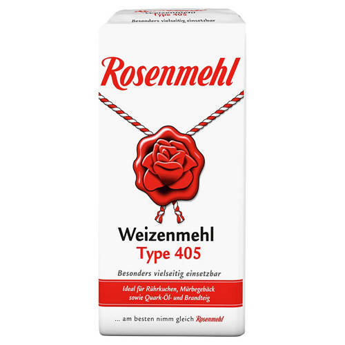 Vorderansicht 1, Weizenmehl Type 405 2,5 kg