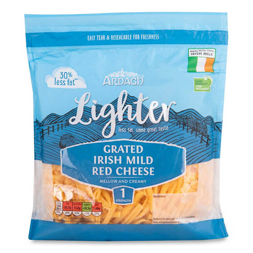 Mild Red Irish Cheese 30% Less Fat