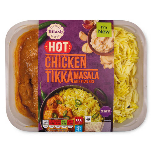 Hot Chicken Tikka Masala with Pilau Rice