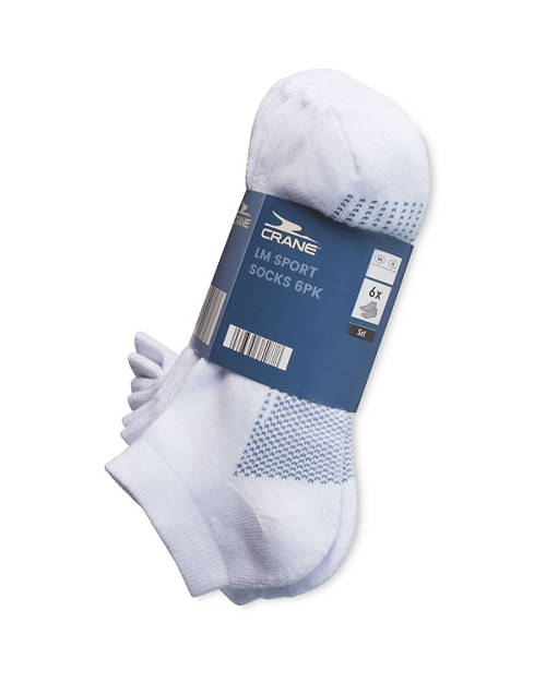 Front shot 2, Mens Sport Socks 6 Pack