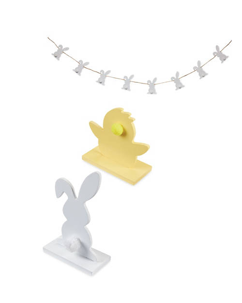 Group 1, Easter Wooden Decorations