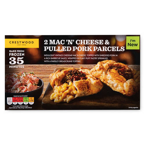 Mac n Cheese & Pulled Pork Parcels