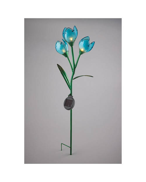 Details 1, Solar Glass Flower Stakelight