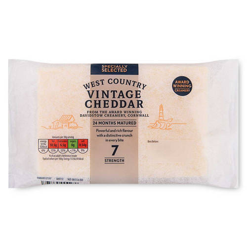West Country Vintage Cheddar Cheese