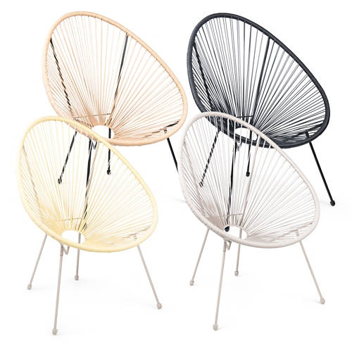 Groupe 1, Fauteuil design, naturel