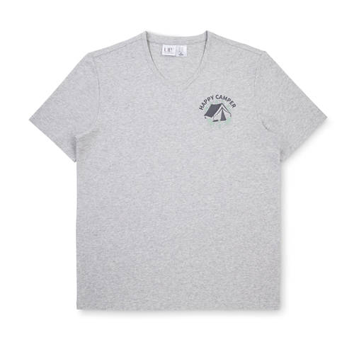 Dettagli 1, Pigiama corto da uomo, melange/grigio, L