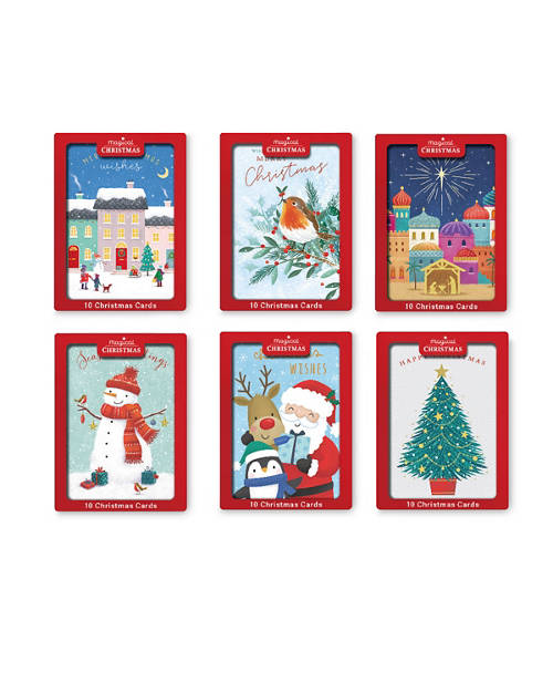 Luxury Christmas Cards 10 pack