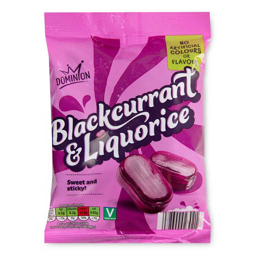 Blackcurrant & Liquorice Boiled Sweets