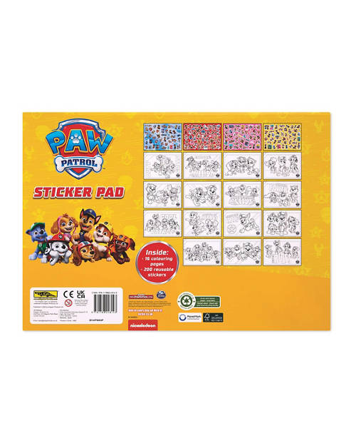 Back shot 1, Giant Sticker Activity Book