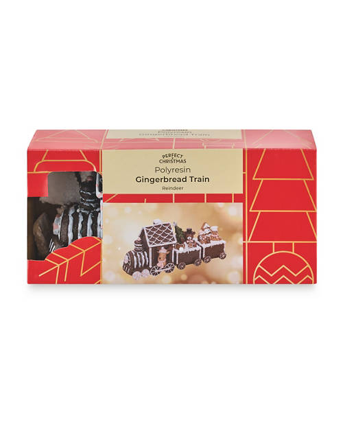 Details 1, Festive Gingerbread Train