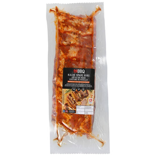 Vista frontale 2, Spare ribs di vitello, speziate