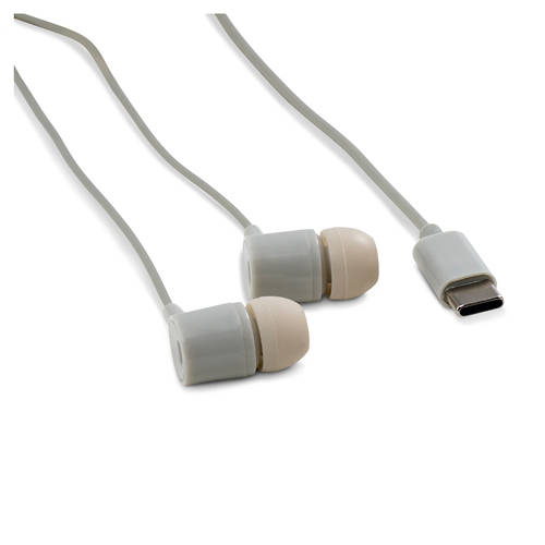 Vista frontale 1, Assortimento sost. Accessori smartphone, auricolari, beige