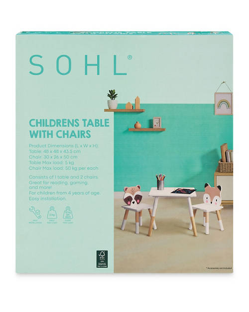 Front shot 2, Children's Table with Chairs