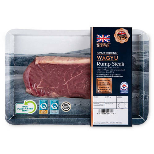 100% British Beef Wagyu Rump Steak