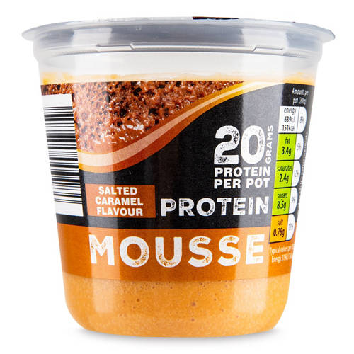 Salted Caramel High Protein Mousse