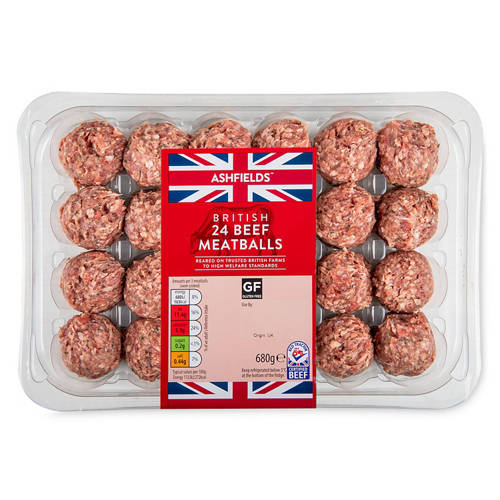 Beef Meatballs 24 Pack