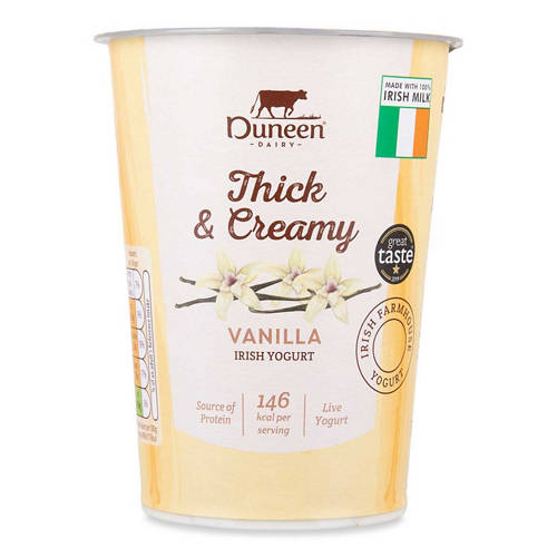 Thick & Fruity Vanilla Yogurt 500g Product Image Front shot 01