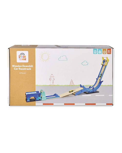 Front shot 2, Wooden Downhill Racetrack