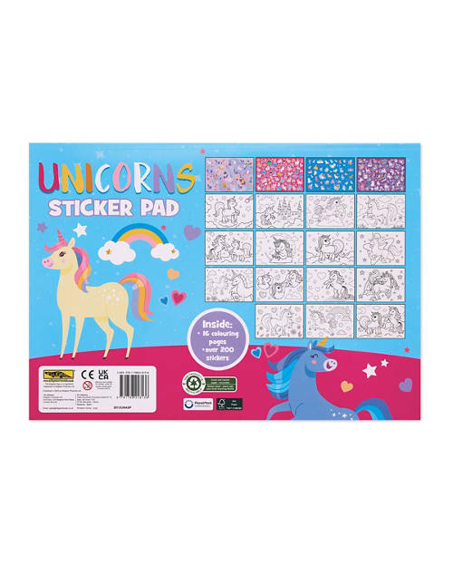 Back shot 1, Giant Sticker Activity Book