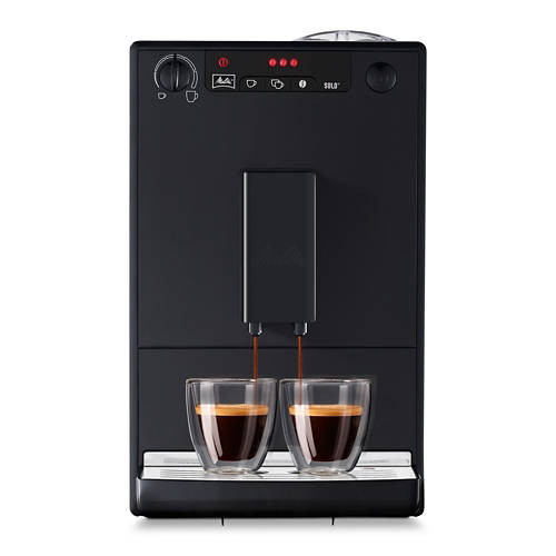 Vorderansicht 2, Kaffeevollautomat Solo Pure Black