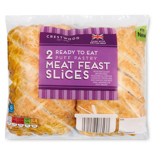 Meat Feast Slices 2 Pack