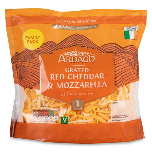 Grated Red Cheddar & Mozzarella