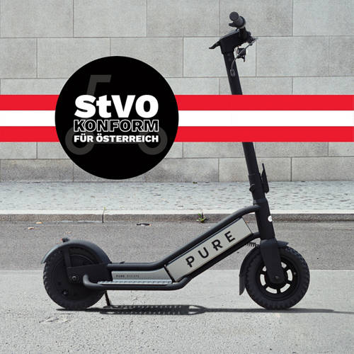 Vorderansicht 2, E-Scooter Escape Pro+