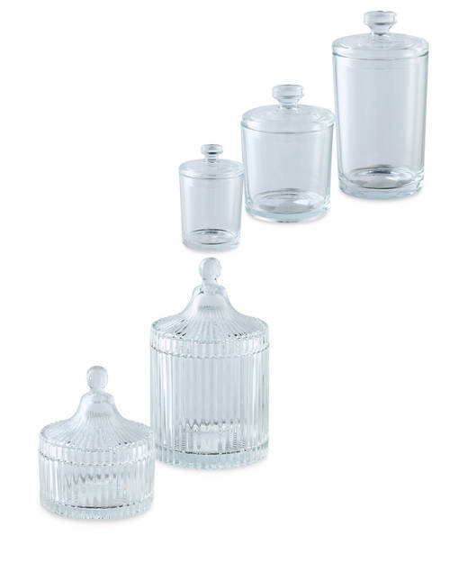 Group 1, Apothecary Glass Jar Set